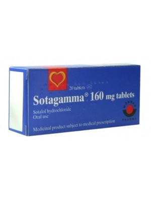 SOTAGAMMA 160 mg. 50 tablets